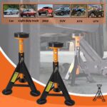 BESTOOL Jack Stands 4 ton,Jack Stand with Security Locking Pins
