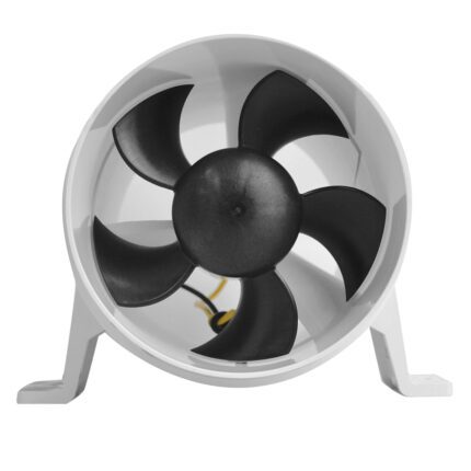 Attwood Turbo 4000 Series II InLine Blower ?C 12V ?C White ?C 17474