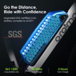 Adult Electric Bike,350W BAFANG Motor (500W Peak),4A 3H Fast Charging,468Wh Li-Ion Battery,21 Speed Gears,Air Saddle,45 Miles 20 MPH 26" Mountain Bike Electric Bike