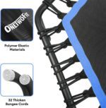 ONETWOFIT Rebounder Trampoline Silent Mini Trampoline