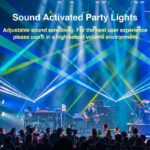 Ehaho DJ Laser Party Lights, 3D Animation RGB Lazer Stage Lighting
