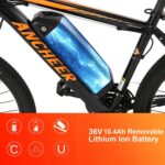 ANCHEER Electric Bike Electric Mountain Bike 350W Ebike 26?? Electric Bicycle,20MPH Adults Ebike with Removable 7.8/10.4Ah Battery,Professional 21 Speed Gears