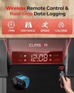 CURSOR FITNESS Walking Pad Treadmill with Incline