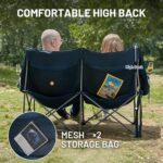 TIMBER RIDGE Fully Padded Double Camping Chair