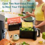 COSORI 8-in-1 Dual Air Fryer,Multi-dish Cooking at Once for Family and Couple