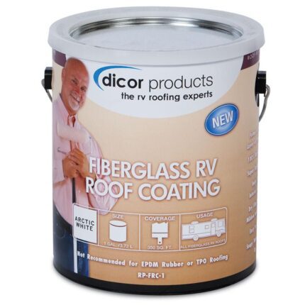 Dicor Fiberglass RV Roof Coating,Gallon
