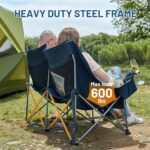 TIMBER RIDGE Fully Padded Double Camping Chair