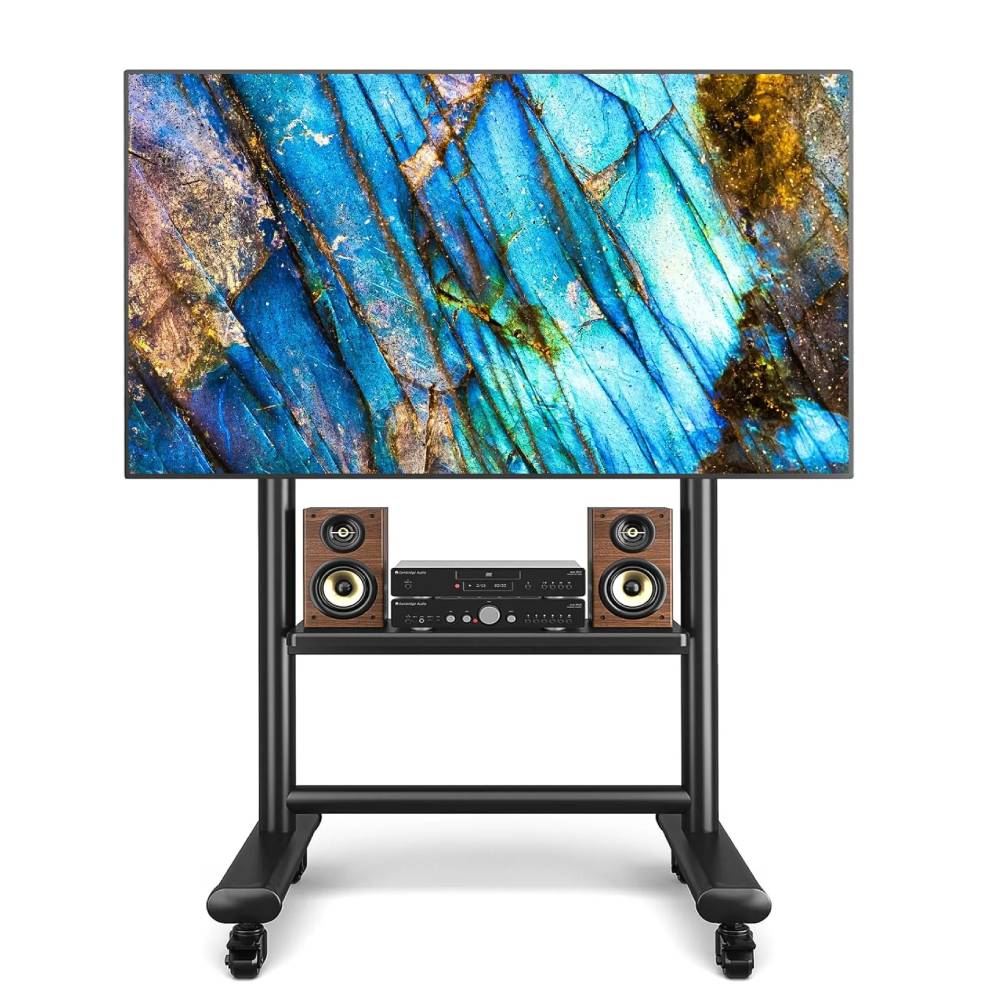 Rfiver Heavy Duty Mobile TV Stand with Silent Wheel Rfiver Heavy Duty Mobile TV Stand with Silent Wheel