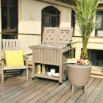 YITAHOME 85 Quart Rolling Cooler Cart with Bottle Opener Drainage,Portable Cooler on Wheels