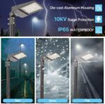 HYPERLITE 200W LED Parking Lot Light for Driveways,Sport,Barn