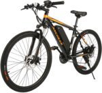 ANCHEER Electric Bike Electric Mountain Bike 350W Ebike 26?? Electric Bicycle,20MPH Adults Ebike with Removable 7.8/10.4Ah Battery,Professional 21 Speed Gears