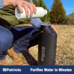 4Patriots Solar Water Heater - Portable Thermos Flask Boils Water Using The Sun