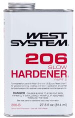 West System Slow Epoxy Hardener and 300 Mini Pumps Epoxy Metering Pump Set,Pale Yellow