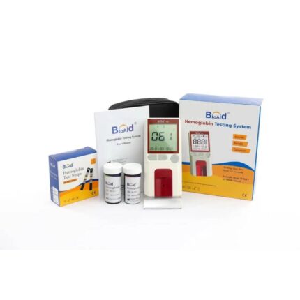 KuweiCheck Bioaid Hemoglobin Test Meter kit with 25pcs strips