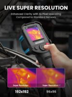 ACEGMET Thermal Camera,Enhanced Resolution 192x192