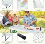 Avocahom Folding Fish Cleaning Table Portable Camping Sink with Faucet Drainage Hose