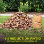 Sun Joe Electric Leaf Mulche up to 55-Gallons per Minute,Adjustable Control Dial