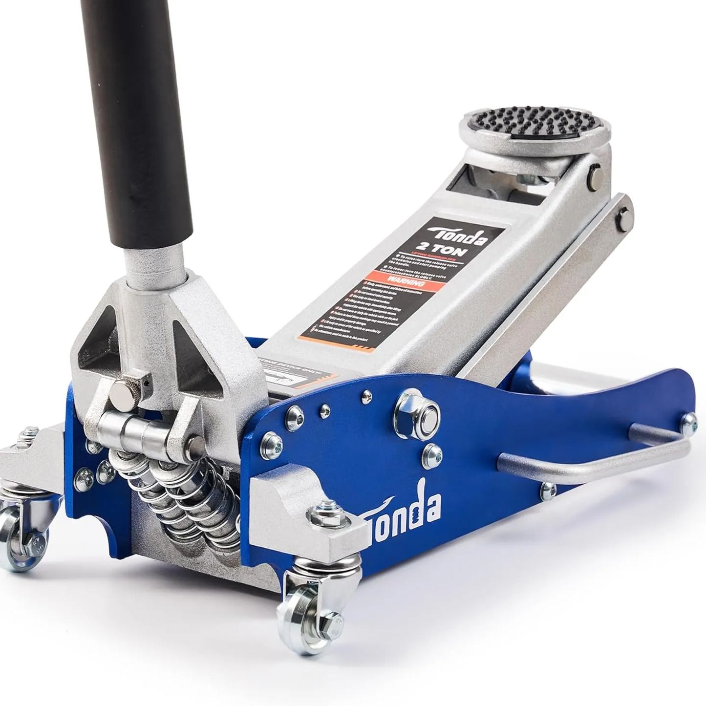 TONDA Floor Jack,Low Profile 2 Ton Hydraulic Aluminum and Steel Car Jack TONDA Floor Jack,Low Profile 2 Ton Hydraulic Aluminum and Steel Car Jack