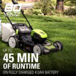 80V Cordless 21 Self-Propelled Brushless Lawn Mower | Greenworks