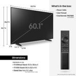 SAMSUNG 32-Inch Class QLED Q60A Series - 4K UHD Dual LED Quantum HDR Smart TV with Alexa Built-in (QN32Q60AAFXZA,2021 Model)