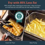 COSORI Air Fryer Oven With Rapid Air Circulation,100 Recipes Cookbook,3.5L Air Fryers For Home Use With One-Touch Digital Screen,11 Cooking Presets,Nonstick Basket,Shake Remind,1500W