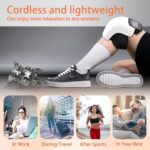 HULKELICIA Pro+ Knee Massager 4-in-1 with Red Light,Heat,Vibration and 3D Massage