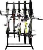 StoreYourBoard Teal Triangle Freestanding 5 Bike Storage Rack