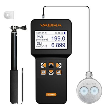 VBR-Aqua PAR Meter for Aquarium Seperately with a Telescopic Rod