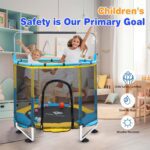 PY SUPER MODE Trampoline for Kids with Enclosure Net