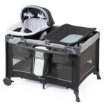 QUTANIX 5 in 1 Multifunctional Pack and Play with Bassinets