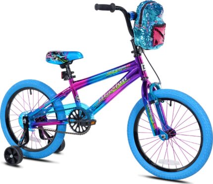 Genesis 18 Illusion Girl's Bike,Blue/Purple