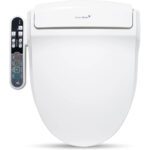 SmartBidet Electric Bidet Toilet Seat with Heated Seating,Warm Air Dryer