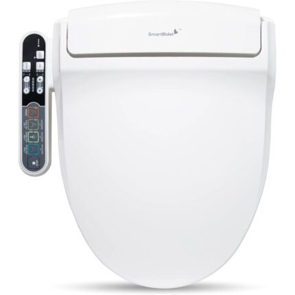 SmartBidet Electric Bidet Toilet Seat with Heated Seating,Warm Air Dryer