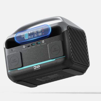 DaranEner Portable Power Station 300W. 268.8Wh (600W Surge) LiFePo4 Solar Generator
