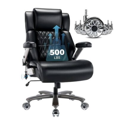 FAMIC Office Chair Adjustable Lumbar Support 3D Flip Arms