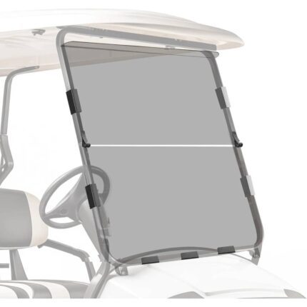 ZivPlay Golf Cart Windshield Shatterproof Anti Glare