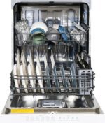 Kenmore 24" Built-In Stainless Steel Tub Dishwasher with Adjustable Rack