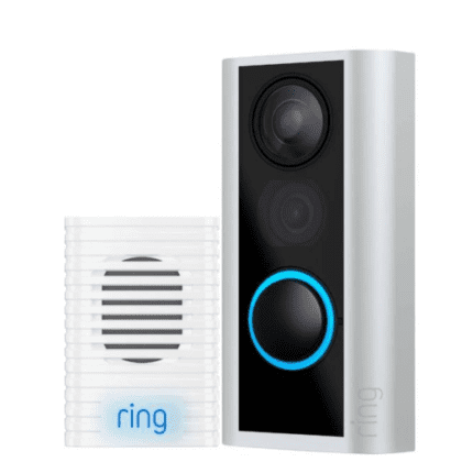 Ring - Peephole with Chime - Satin Nickel