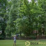 DOCAZOO Fruit Picker Pole with Basket telescoping - 6-24 Ft Telescoping Pole