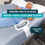 Lunderg Early Alert Bed Alarm for Elderly Adults - Bed Alarms and Fall Prevention