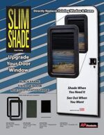 AP Products Slim Shade Upgrading Your Door Window