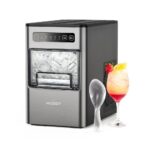 HiCOZY Ice Maker Countertop,Ice in 6 Mins with Self-Cleaning