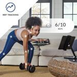 Bowflex SelectTech 552 Adjustable Dumbbells Pair,5-52.5 lbs,Space-Saving Home Gym Equipment