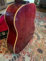 1963 Gibson J45 Adj. Acoustic Guitar Cherry Sunburst for Project Repair