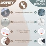 JAXPETY Sheds & Outdoor Storage 6x8 FT Garden Shed Tool Metal Outdoor Storage Shed with Sliding Doors for Backyard,Patio Coffee