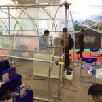 Greenhouse roll up motor DC24V for greenhouse ventilation