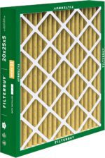 Filterbuy 20x25x5 Air Filter MERV 11 Allergen Defense (4-Pack)
