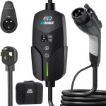 EVDANCE Charger Portable Electric Vehicle Charging with 25 ft Charging Cable EV Chargers