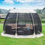 Alvantor Screen House Gazebo with Mosquito Netting Sides