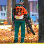 ZTGD Backpack Gas Powered Leaf Blower Gasoline Backpack Grass Blower with Air-Cooled